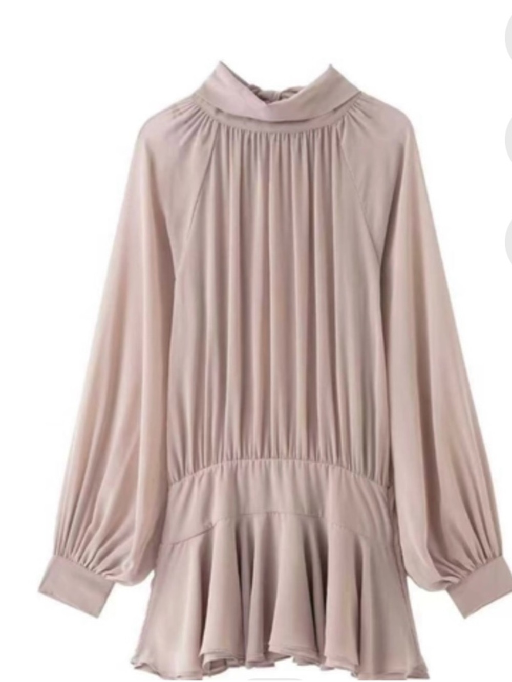 Zara Long-Sleeve Women's Dress - Picture 4 of 7